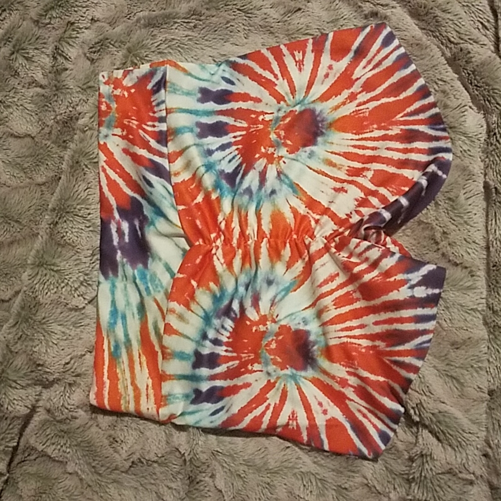Scrunch Butt Tie Dye Booty Shorts